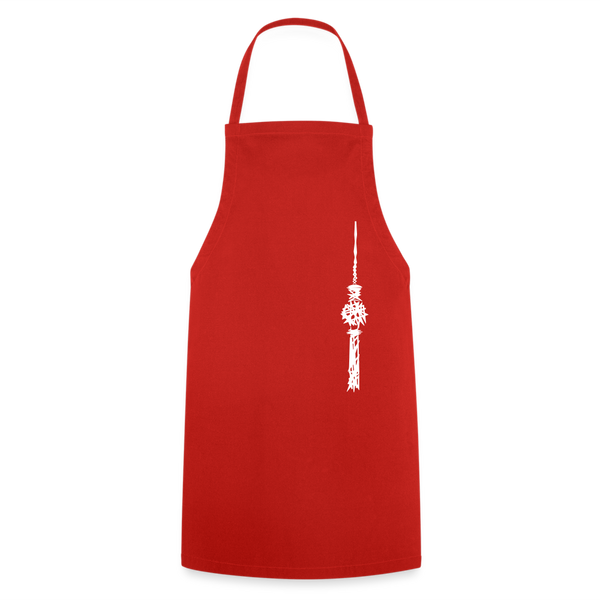 Fernsehturm Zick zack - Kochschürze - Rot