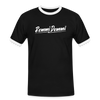 Remmi Demmi - Männer Ringer T-Shirt - Schwarz/Weiß