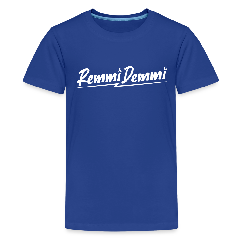 Remmi Demmi - Teenager Premium T-Shirt - Königsblau
