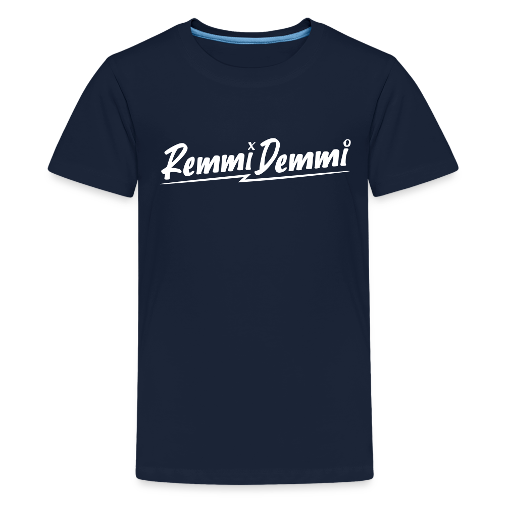 Remmi Demmi - Teenager Premium T-Shirt - Navy