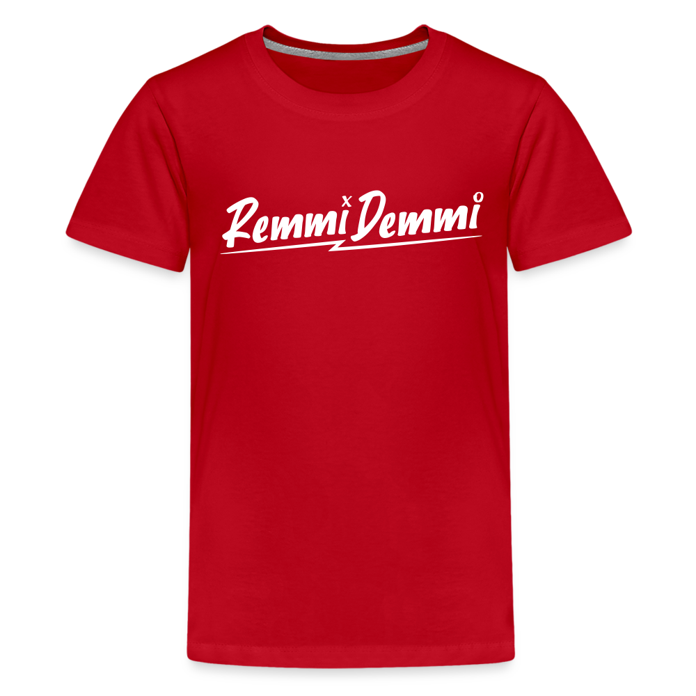 Remmi Demmi - Teenager Premium T-Shirt - Rot