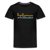 Bei Klugheitsschmerzen wär' ick unsterblich - Teenager Premium T-Shirt - Schwarz