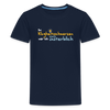 Bei Klugheitsschmerzen wär' ick unsterblich - Teenager Premium T-Shirt - Navy