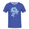 Dit duftet dufte! - Männer Ringer T-Shirt - Blau/Weiß