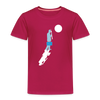 Unterwegs in Berlin - Kinder Premium T-Shirt - dunkles Pink