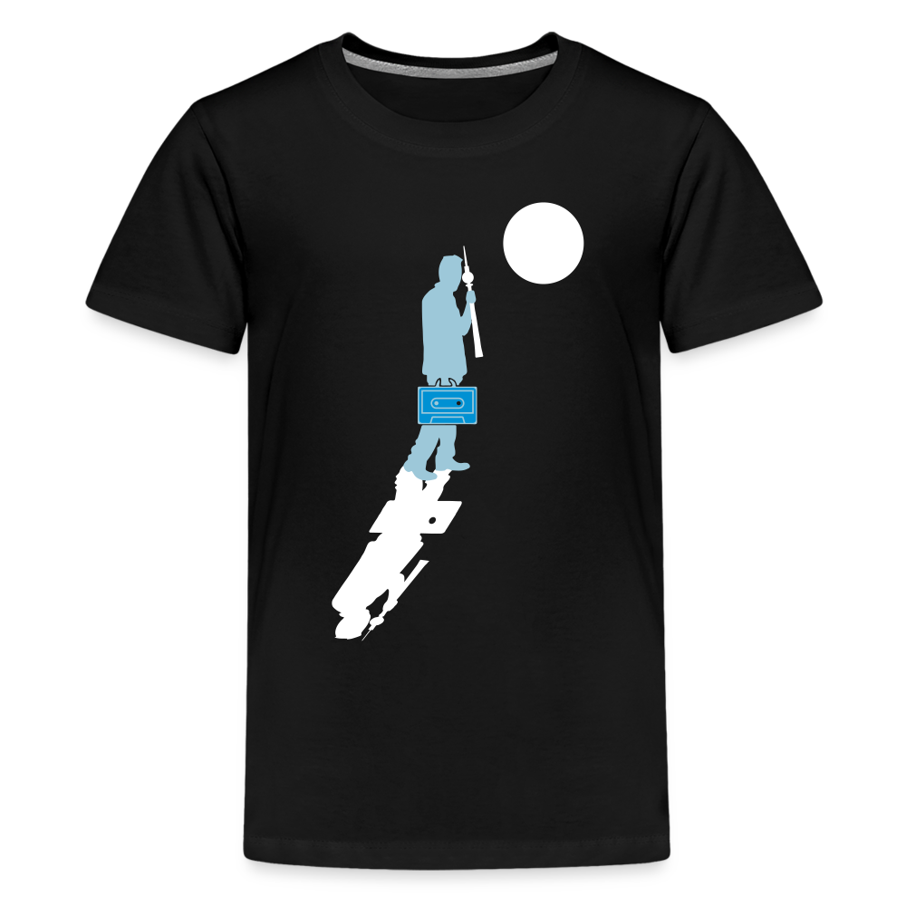 Unterwegs in Berlin - Teenager Premium T-Shirt - Schwarz
