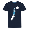 Unterwegs in Berlin - Teenager Premium T-Shirt - Navy