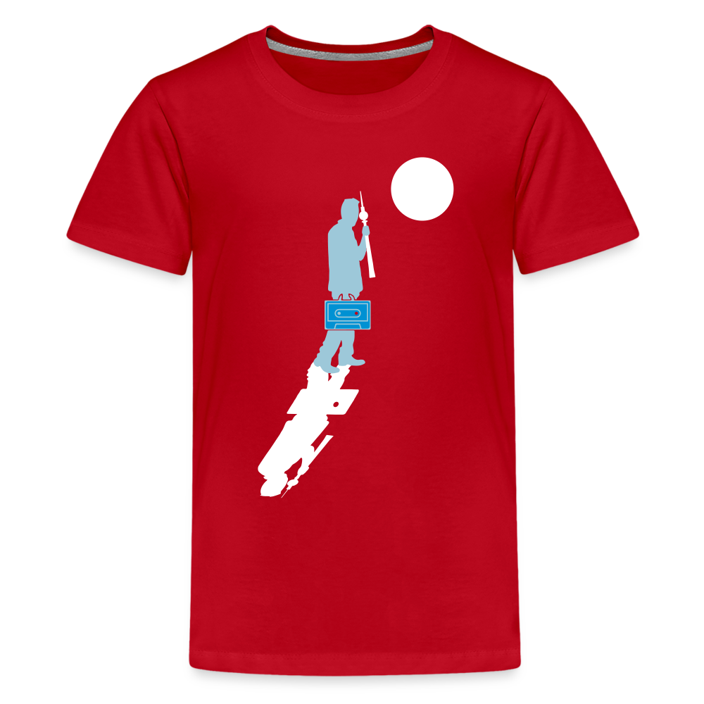 Unterwegs in Berlin - Teenager Premium T-Shirt - Rot