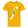 Unterwegs in Berlin - Teenager Premium T-Shirt - Sonnengelb