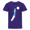 Unterwegs in Berlin - Teenager Premium T-Shirt - Lila