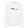 Jib allet, aba nich uff! - Kinder Langarmshirt - Weiß