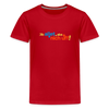 Jib allet, aba nich uff! - Teenager Premium T-Shirt - Rot