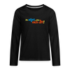 Teenager Premium Langarmshirt - Schwarz