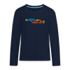 Teenager Premium Langarmshirt - Navy