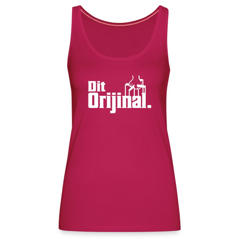 Dit Orijinal - Frauen Premium Tank Top - dunkles Pink