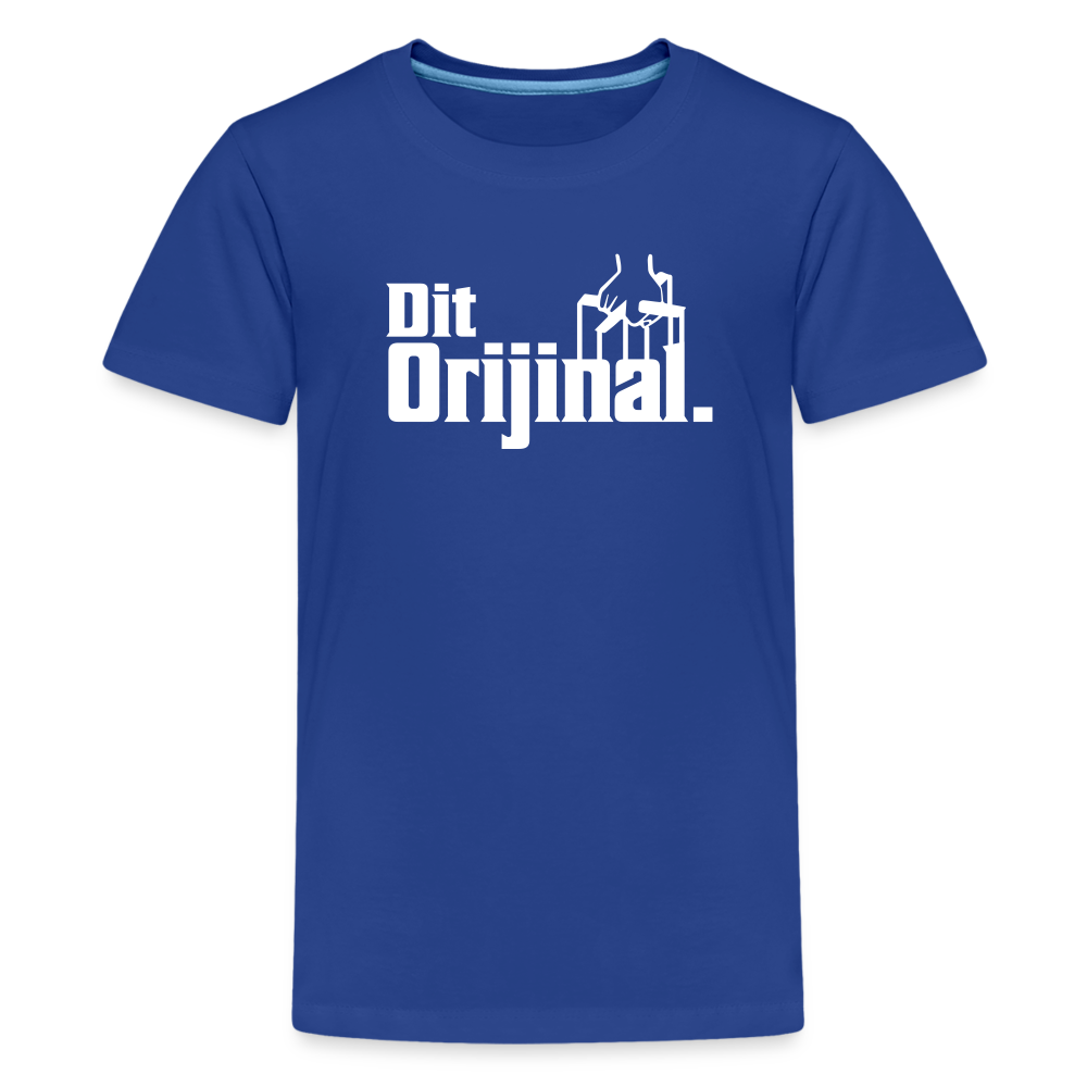 Dit Orijinal - Teenager Premium T-Shirt - Königsblau