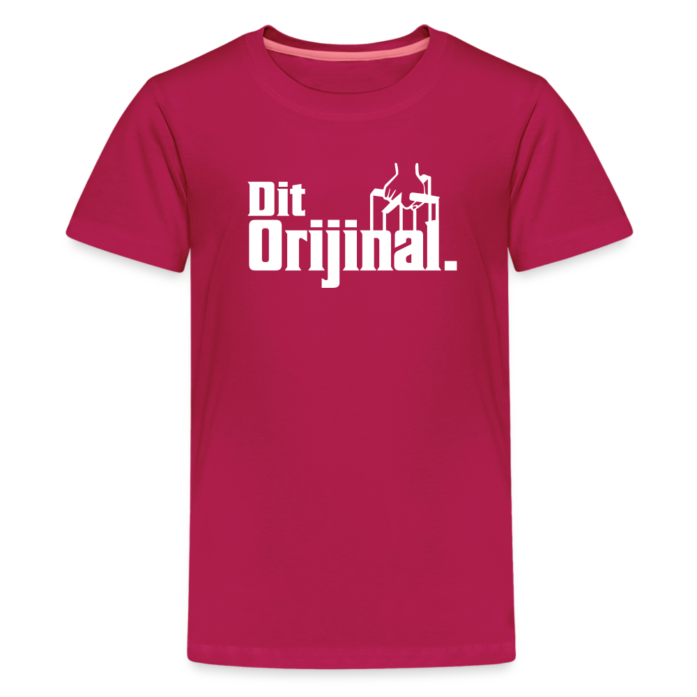 Dit Orijinal - Teenager Premium T-Shirt - dunkles Pink