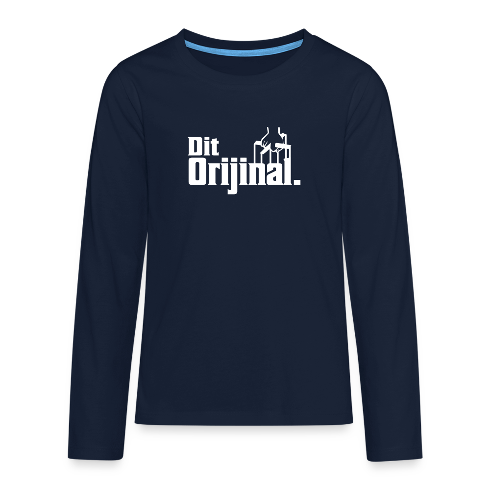 Dit Orijinal - Teenager Langarmshirt - Navy