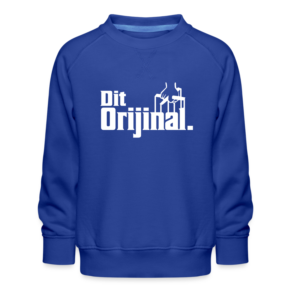 Dit Orijinal - Kinder Premium Sweatshirt - Royalblau