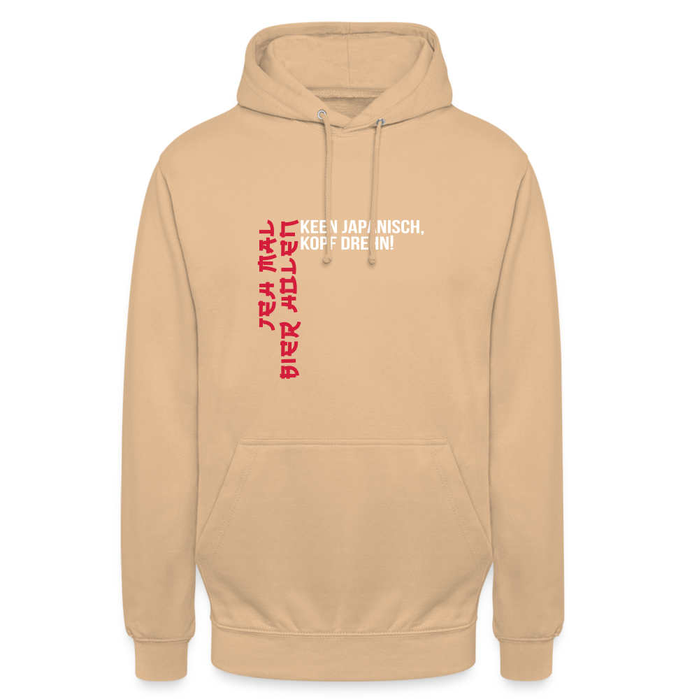Jeh mal Bier holen! - Unisex Hoodie - Beige