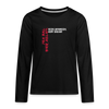 Jeh mal Bier holen! - Teenager Langarmshirt - Schwarz