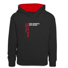 Jeh mal Bier holen! - Teenager Kontrast-Hoodie