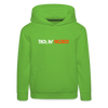 Tach, Ihr Fatzkes! - Kinder Premium Hoodie - Hellgrün