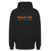 Passiert halt, wenn de nackt feierst! - Unisex Hoodie - Schwarz