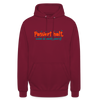 Passiert halt, wenn de nackt feierst! - Unisex Hoodie - Bordeaux