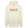 Passiert halt, wenn de nackt feierst! - Unisex Hoodie - Vanille-Milchshake