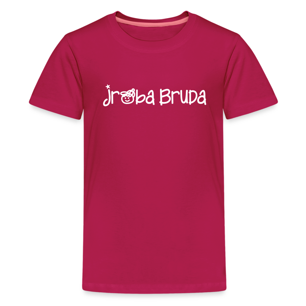 jroßa Bruda - Teenager Premium T-Shirt - dunkles Pink