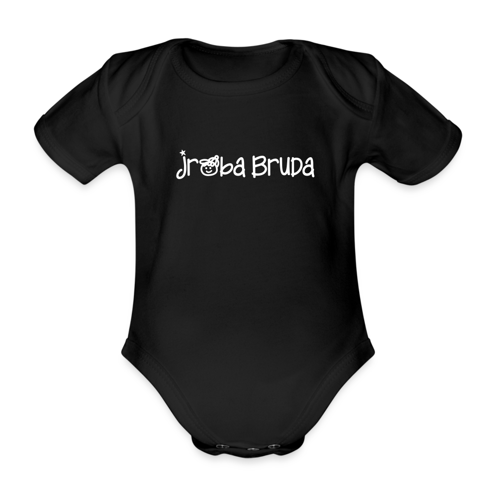 jroßa Bruda - Bio-Kurzarmbody - Schwarz
