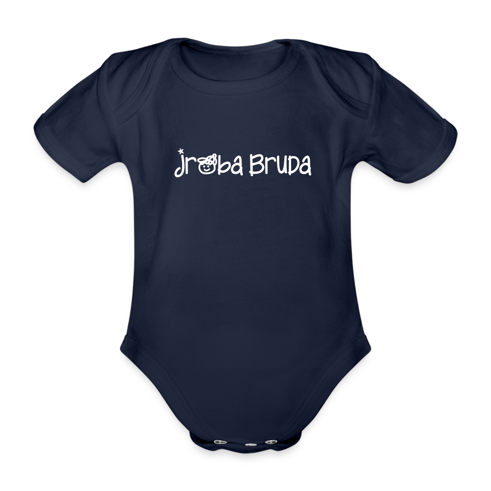 jroßa Bruda - Bio-Kurzarmbody - Dunkelnavy