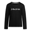 jroßa Bruda - Teenager Langarmshirt - Schwarz