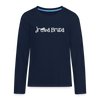 jroßa Bruda - Teenager Langarmshirt - Navy