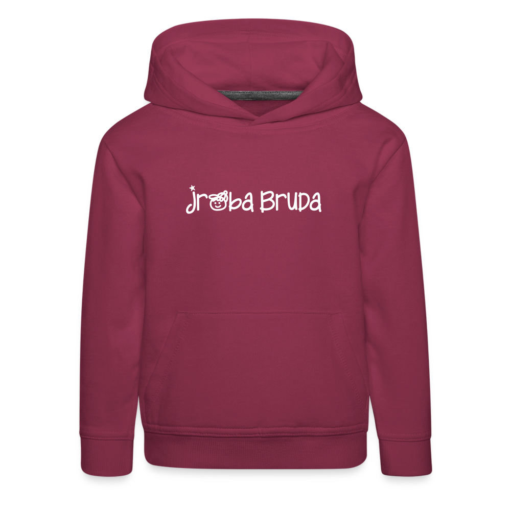 jroßa Bruda - Kinder Premium Hoodie - Bordeaux