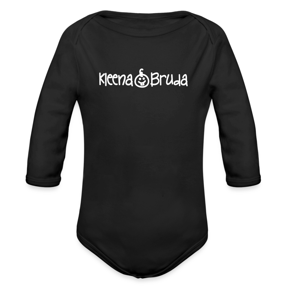 Kleena Bruda - Bio-Langarmbody - Schwarz