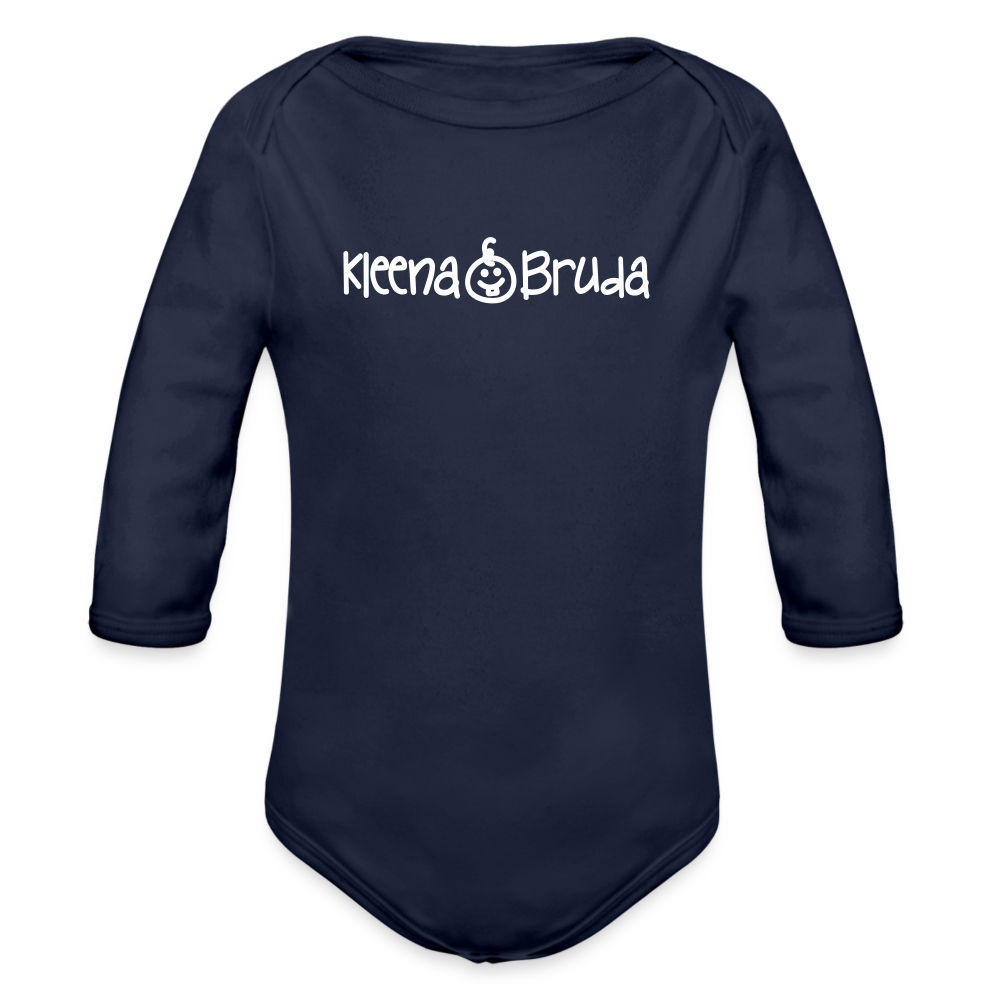 Kleena Bruda - Bio-Langarmbody - Dunkelnavy
