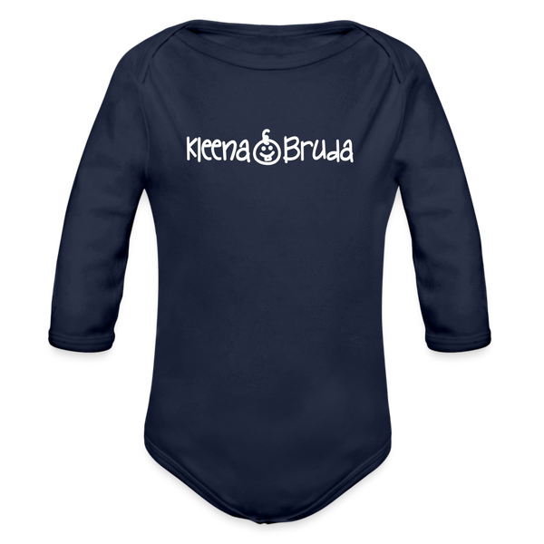 Kleena Bruda - Bio-Langarmbody - Dunkelnavy