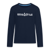 Kleena Bruda - Teenager Langarmshirt - Navy