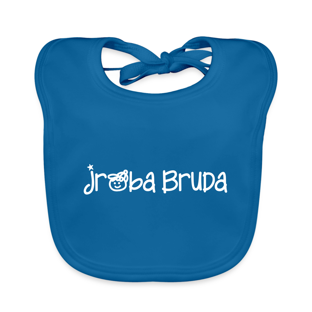 jroßa Bruda - Lätzchen - Pfauenblau