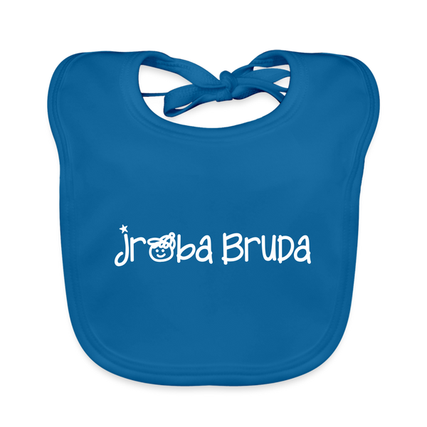 jroßa Bruda - Lätzchen - Pfauenblau