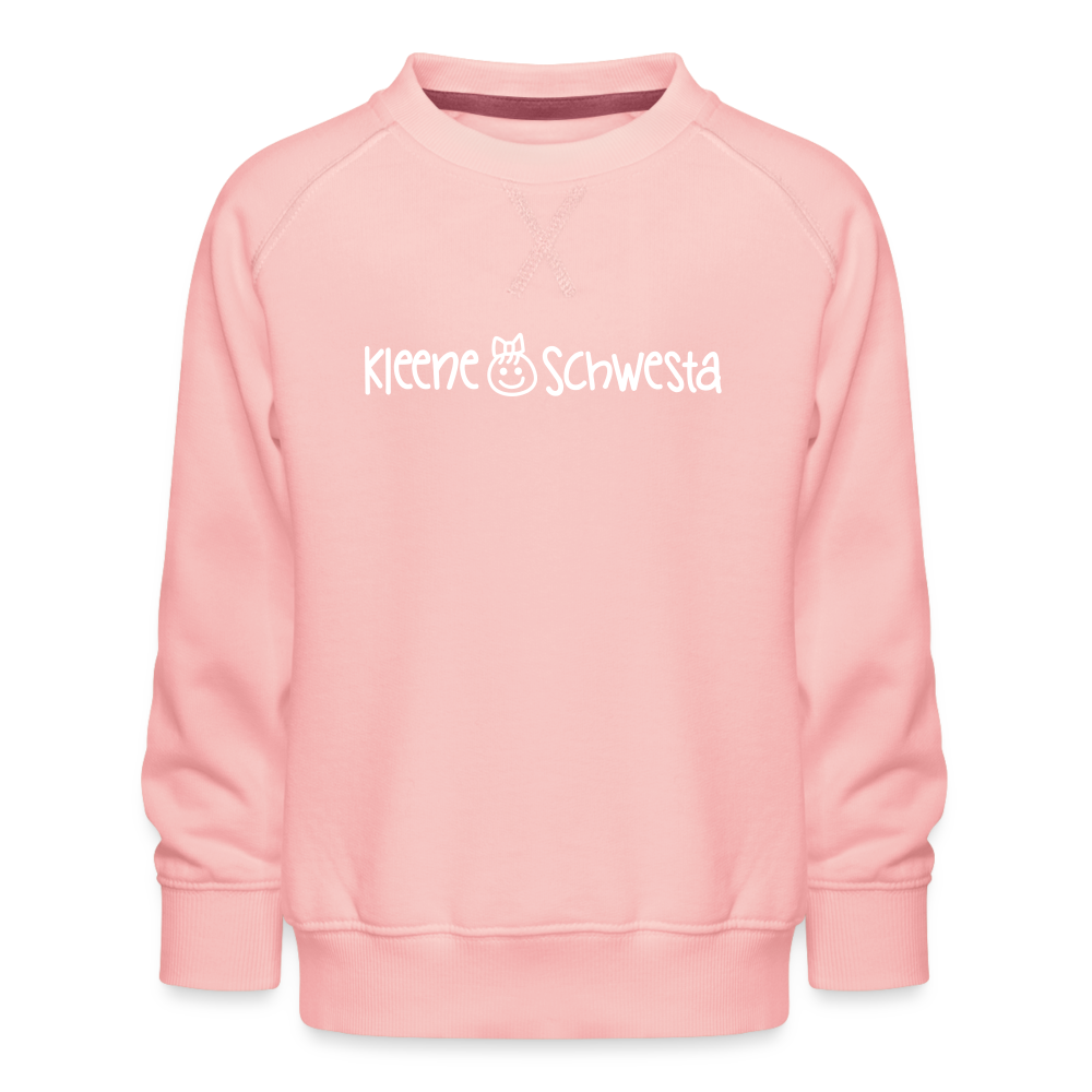 Kleene Schwesta - Kinder Premium Sweatshirt - Kristallrosa
