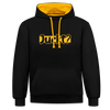 Juckt? - Kontrast Hoodie - Schwarz/Gold