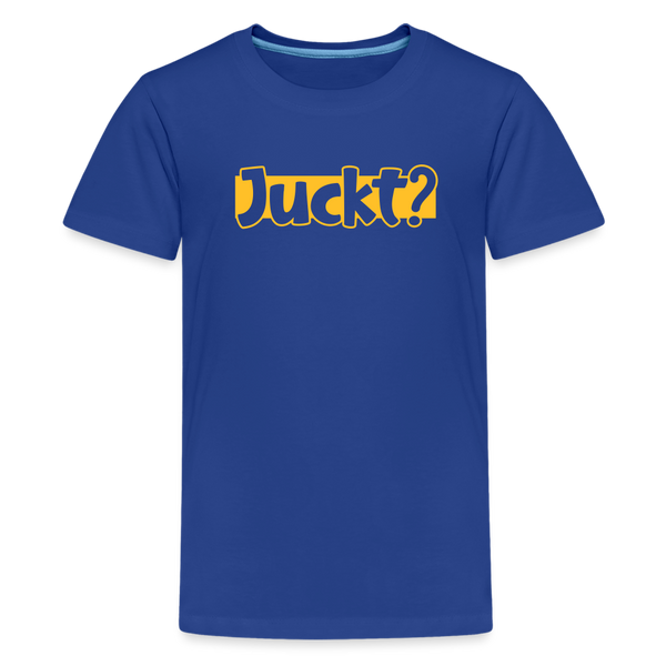 T-Shirt mit dem Motiv Juckt? als kurze Ansage aus Berlin.