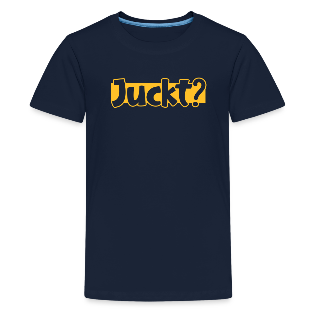 Juckt? - Teenager Premium T-Shirt - Navy