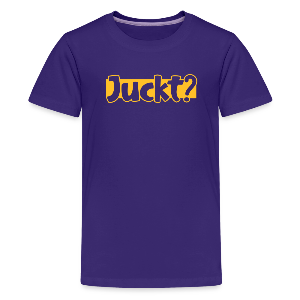 Juckt? - Teenager Premium T-Shirt - Lila