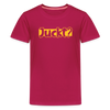 Juckt? - Teenager Premium T-Shirt - dunkles Pink
