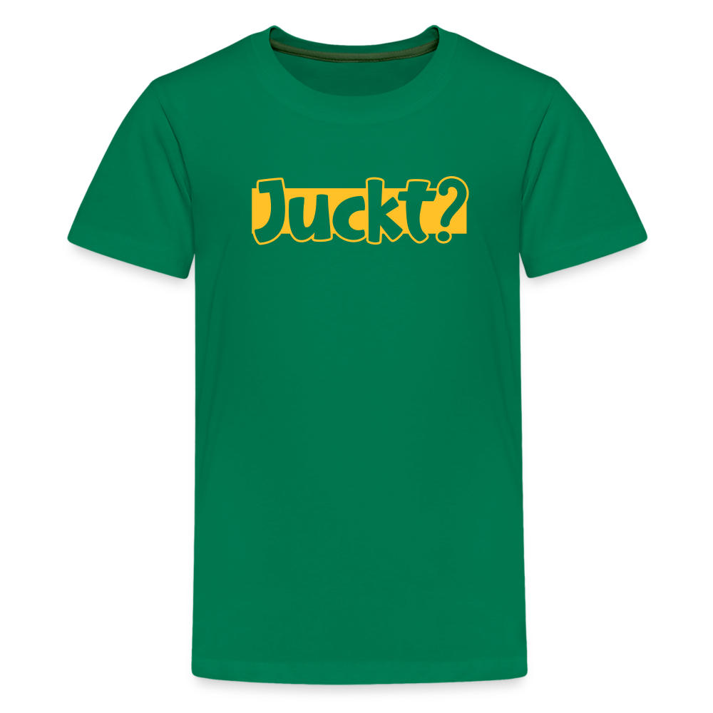Juckt? - Teenager Premium T-Shirt - Kelly Green