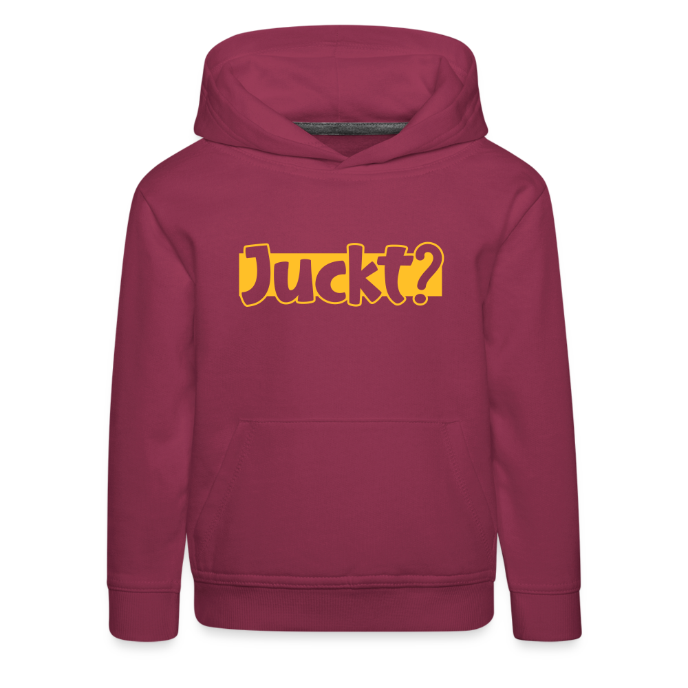 Juckt? - Kinder Premium Hoodie - Bordeaux